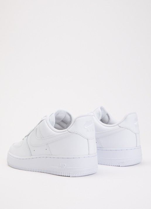 Nike Air Force 1 '07 sneaker van leer - achterkant 2 wit