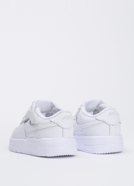 Nike Air Force 1 sneaker van leer - achterkant wit