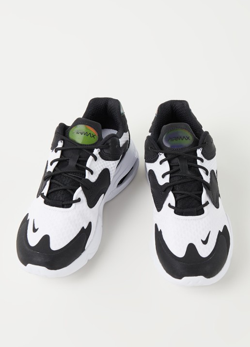 Nike Air Max 2X sneaker met mesh details - detail zwart