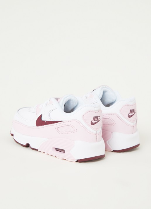Nike Air Max 90 sneaker met logo  - detail wit