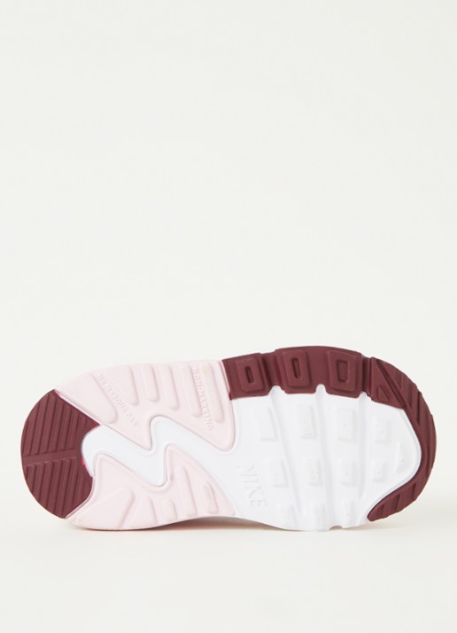 Nike Air Max 90 sneaker met logo  - detail 2 wit