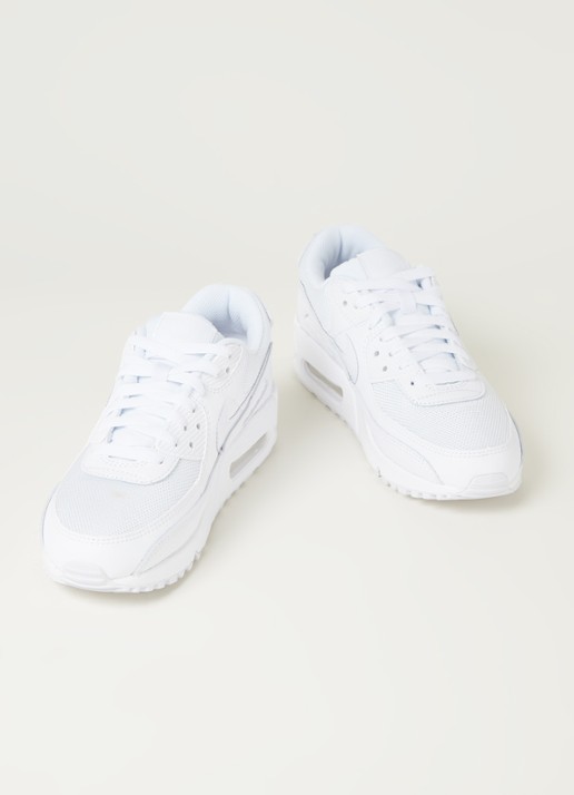 Nike Air Max 90 Twist sneaker met leren details - detail 3 wit