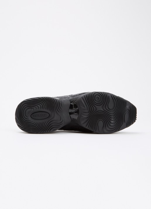 Nike Air Max Muse sneaker met mesh details en crocostructuur - detail 4 zwart