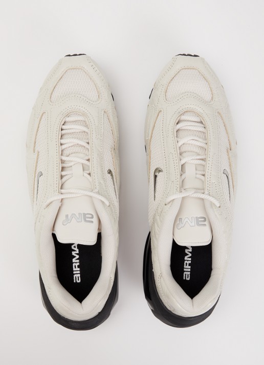 Nike Air Max Muse sneaker met mesh details en crocostructuur - detail 4 beige