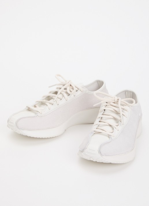 Nike Air Superfly sneaker van leer met structuur - detail 3 gebroken wit