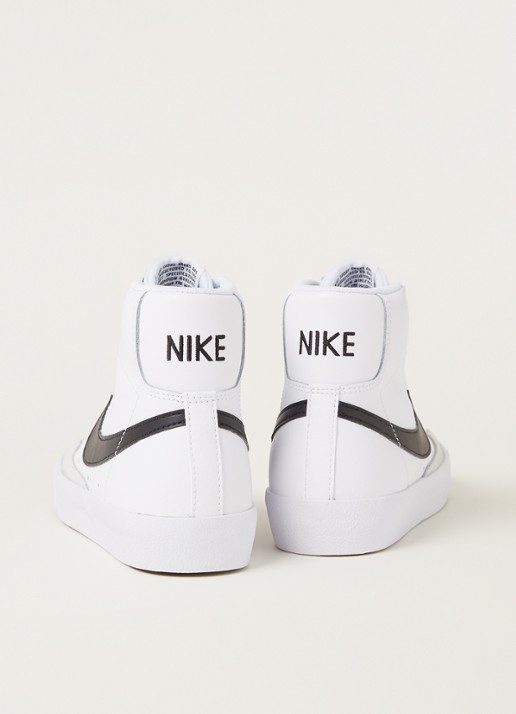 Nike Blazer Mid '77 sneaker met suède details  - detail 3 wit