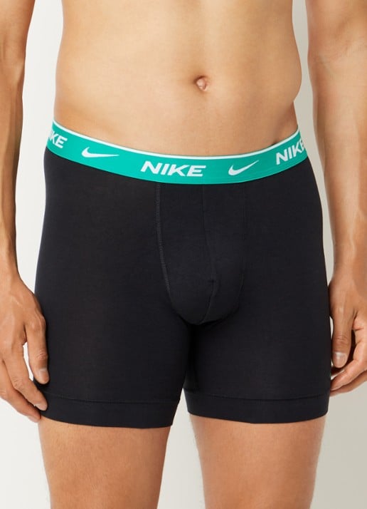 Nike Boxershort met logoband in 5-pack - voorkant 2 multicolor
