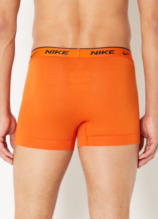 Nike Boxershorts met logoband in 3-pack - achterkant beige