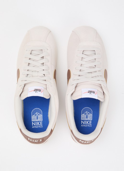 Nike Cortez LT sneaker van suède - detail 4 beige