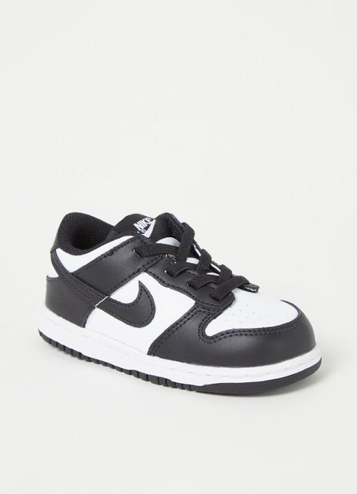 Nike Dunk Low sneaker van leer