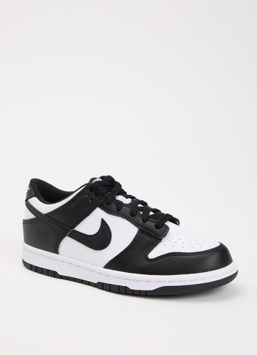 Nike Dunk Low sneaker van leer