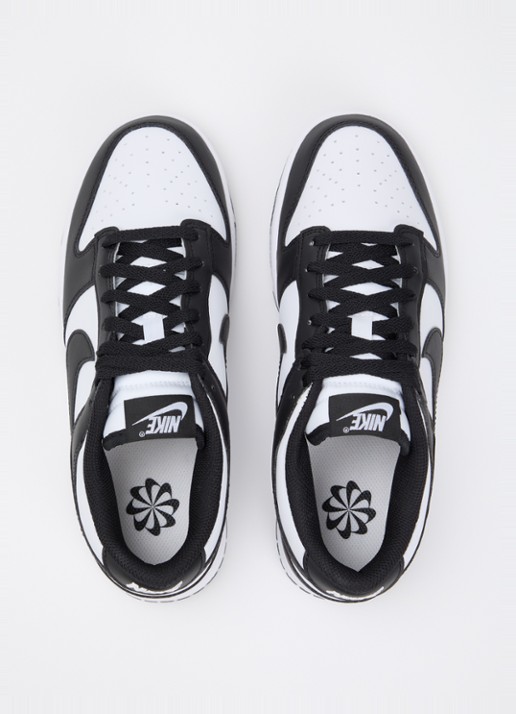 Nike Dunk Low sneaker van leer - detail 3 zwart