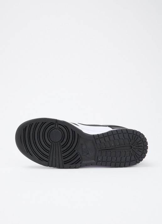 Nike Dunk Low sneaker van leer - detail 4 zwart