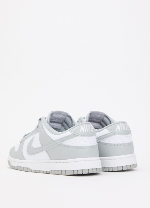 Nike Dunk Low sneaker van leer - achterkant 2 grijs