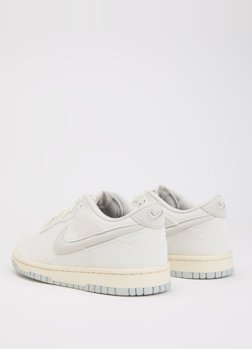 Nike Dunk sneaker met logo  - achterkant 4 wit