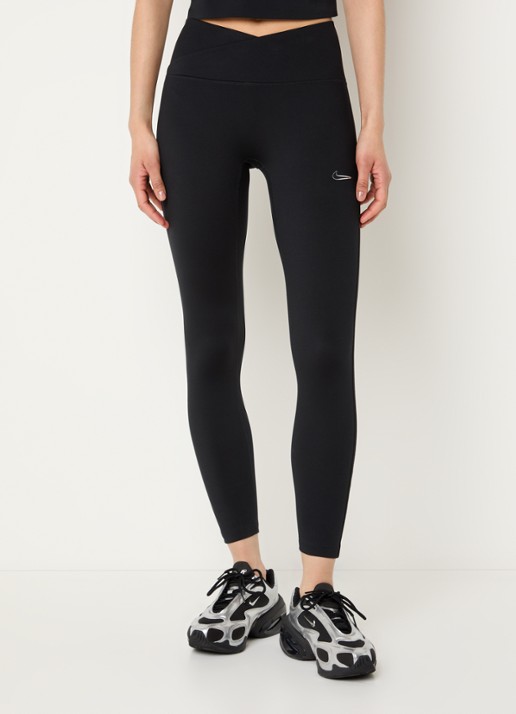 Nike One high waist cropped trainingslegging met dri-FIT en logo