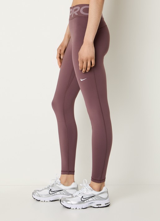 Nike Sculpt high waist skinny fit trainingslegging - detail 3 taupe
