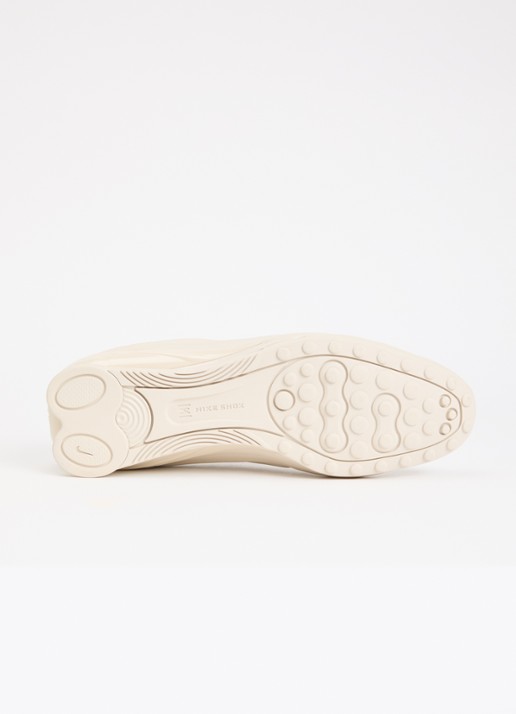 Nike Shox Z S sneaker van leer - detail 3 creme