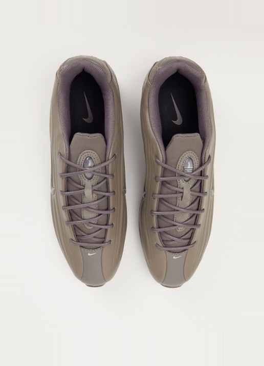 Nike Shox Z S sneaker van leer - detail 4 legergroen