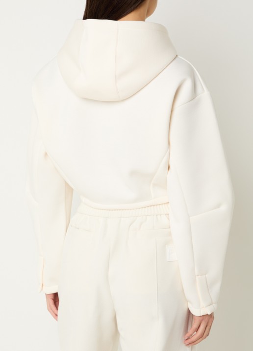 Nike Sweatvest met capuchon - achterkant 5 gebroken wit