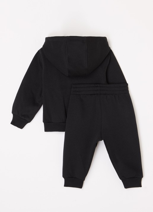 Nike Trainingspak met logoborduring 2-delig - voorkant 2 zwart