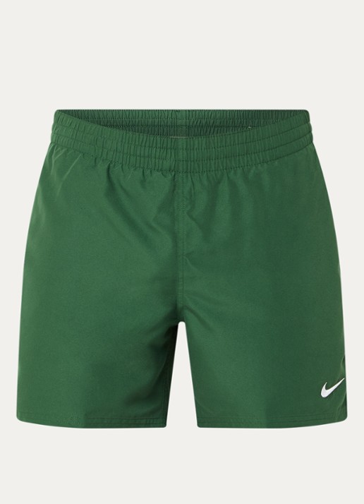Nike Volley 5 zwemshorts met steekzakken - voorkant donkergroen