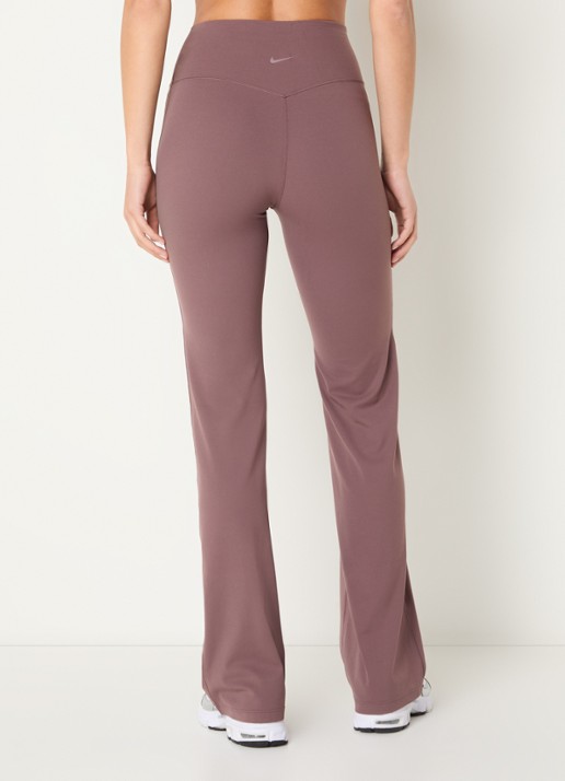 Nike Zenvy high waist flared fit legging - achterkant 5 oudroze