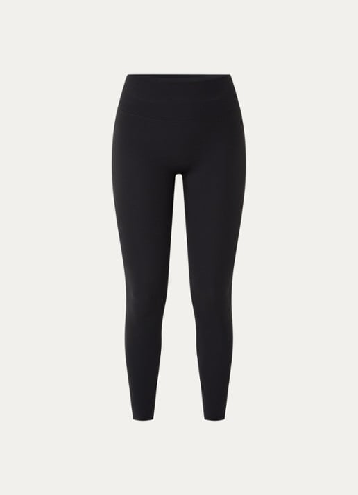Nike Zenvy high waist skinny fit trainingslegging  - voorkant 2 zwart