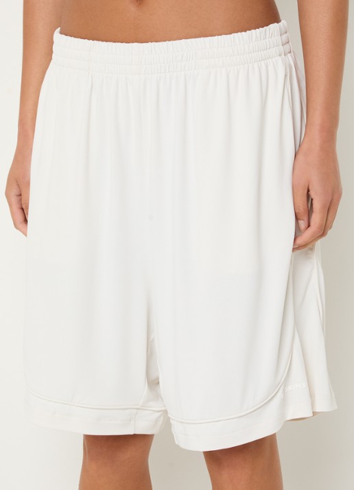 NikeSKIMS Airy mid waist loose fit korte broek met ritszakken