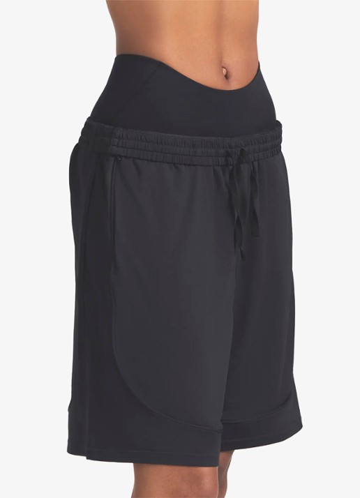 NikeSKIMS Airy mid waist loose fit korte broek met ritszakken