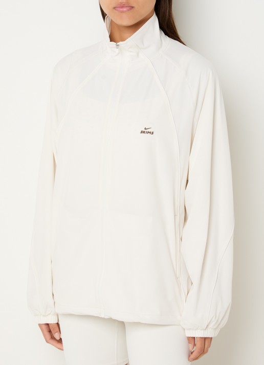 NikeSKIMS Oversized trackvest met logo en ritszakken