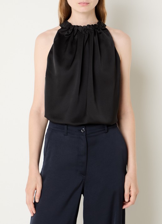 NIKKIE Aivy mouwloze top  met stretch