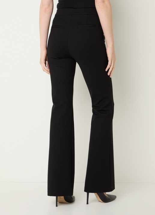 NIKKIE Alka double-breasted blazer met schoudervulling - achterkant 2 zwart