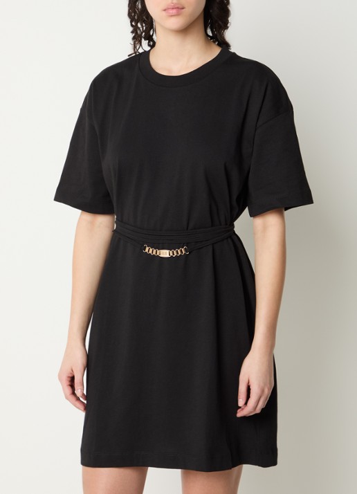 NIKKIE Patos T-shirt jurk met trekkoord
