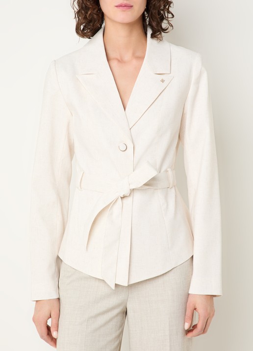 NIKKIE Payette blazer met strikceintuur