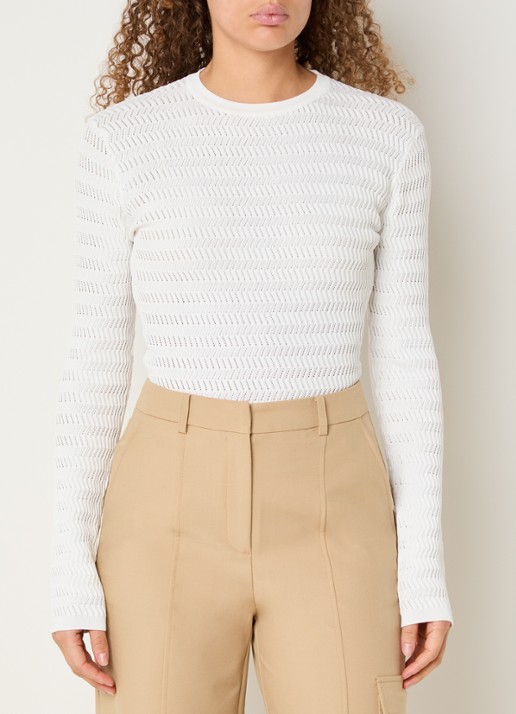 NIKKIE Pilar top met structuur