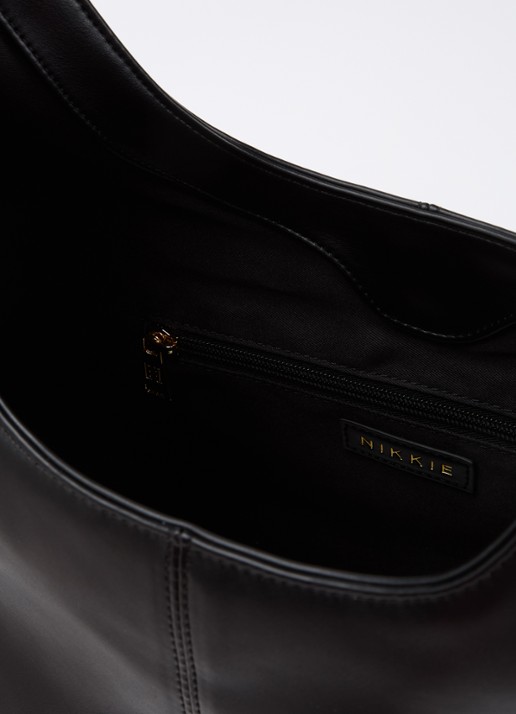 NIKKIE Puri shopper met logo - detail 3 zwart