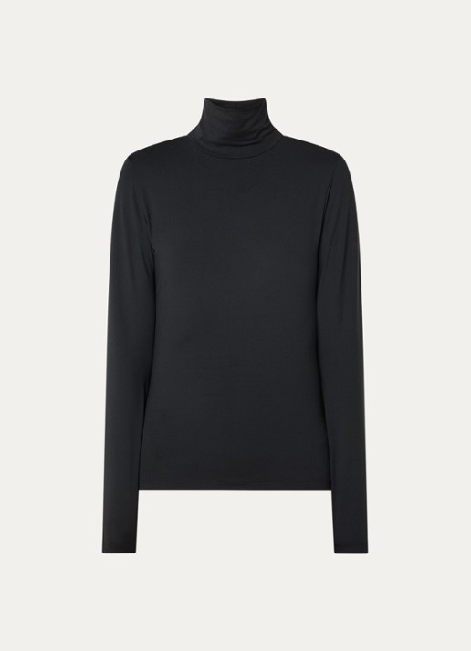 Ninepine Top van jersey met col