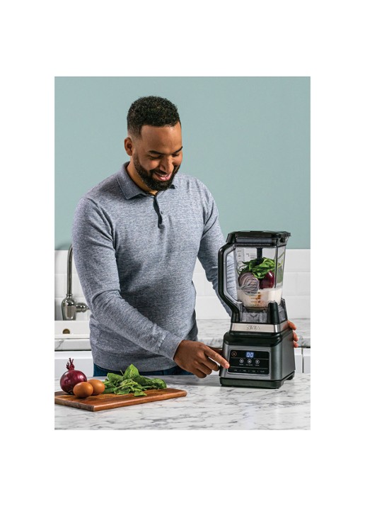 Ninja 2-in-1 blender 2,1 liter BN750EU  - detail 4 zilver
