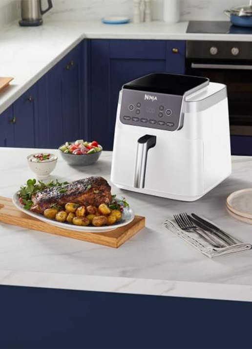 Ninja Max Pro airfryer XXL 6,2 liter  AF180EUWH - voorkant 2 wit