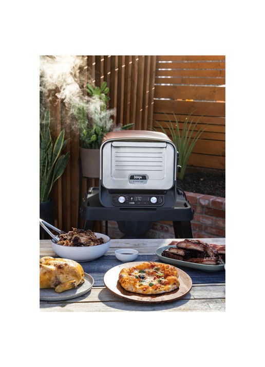 Ninja Woodfire pizza oven OO101EU - voorkant 5 zwart