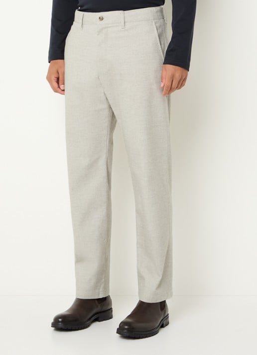 NN.07 Aden slim fit pantalon met steekzakken