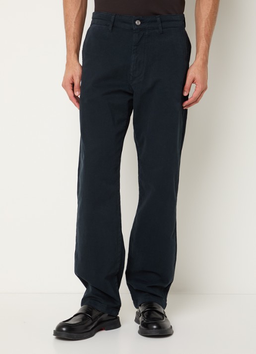 NN.07 Aden straight fit chino met steekzakken