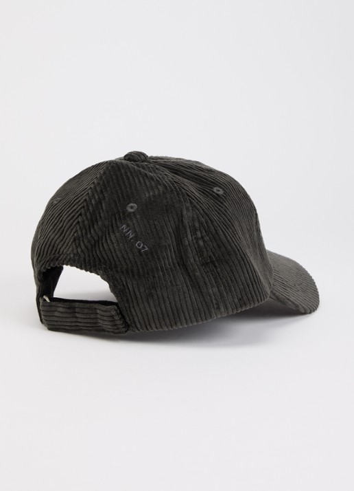 NN.07 Dad 50004 pet van corduroy  - detail donkergroen