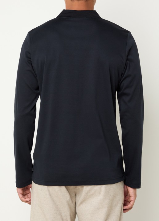 NN.07 Paul regular fit polo - achterkant 4 blauw