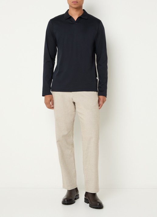 NN.07 Paul regular fit polo - voorkant 3 blauw