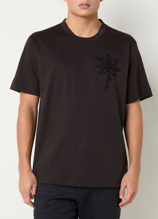 NN.07 Pedro t-shirt met borduring