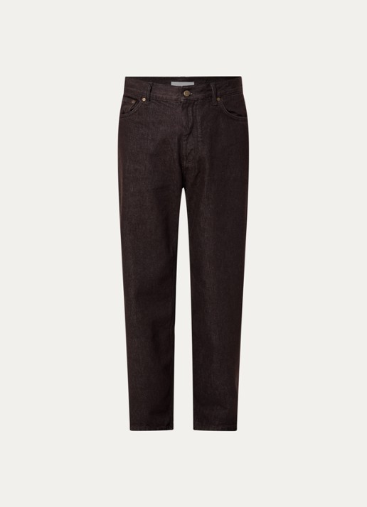 NN.07 Ross loose fit jeans met gekleurde wassing - voorkant bruin