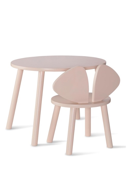 Nofred Mouse kinderstoel + kindertafel set