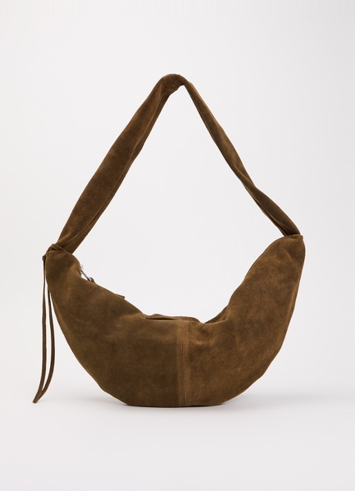 Nona Banana XL crossbodytas van suède